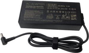 ZZZ New Compatible with ASUS ADP-240EB B 20V 12A 240W 6.0 x 3.7mm AC Adapter Notebook Charger ROG 15 GX550LXS RTX2080 Laptop Power Supply, AD065G2Uz
