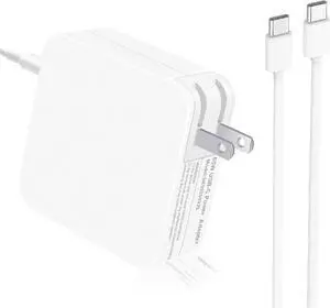 65W USB Type C Charger for MacBook Pro 13,HP Spectre x360 13 15,ASUS,Dell,Acer, Xiaomi Air, Huawei Matebook,Lenovo, ThinkPad X1,Chromebook C330 20V 3.25A Laptops or Smart Phones Supply Cord