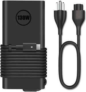 Replacement Dell 130W Laptop Charger USB C for Dell XPS 15 17 9500 9510 9520 9575 9700 9710 9720 Precision 3550 3560 5550 5560 5570 3570 5470 5750 5760 Precision 5530 2in1 Type C AC Adapter