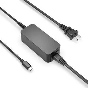 Charger for Lenovo Chromebook ThinkPad Yoga Laptop, (UL Certified Safety), USB Type C, Power Cord Adapter Supply 45W