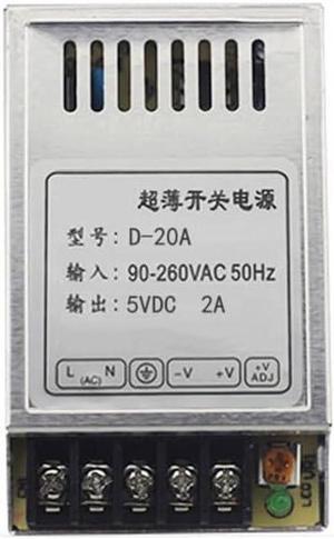 D-20A Switching Power Supply 12V1A Dual Group Dual Output Switching Power Supply 5V2A
