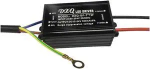 LED Drive Power Supply 7 * 1W Constant Current Waterproof AC110V220V 7X1W Flying Saucer Light Par Light Waterproof Power Supply