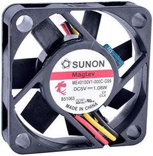 Original ME40100V1-000C-G99 404010MM 5V 1.08W 3-Wire Power Supply Fan