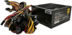 SERDAS 2000W Power Supply 2000W ATX Antminer PSU 2000W ATX Computer Power Supply for Mining Machine Support 8 Pieces Graphics Card