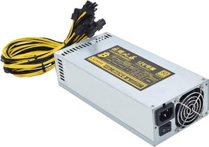 BIK 2000W PSU Antminer Bitmain 2000w Power Supply 6PIN Antminer T9 ETH PSU antminer S9 S7 L3 BTC LTC 1800W Miner Power Supply