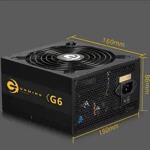 PSU for Great Wall Full Module 80plus Gold Game Power Supply Rated 650W Peak 750W Power Supply G6 GW-ATX650BL