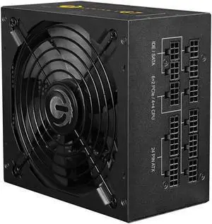 PSU for Full Module 80plus Gold Game Power Supply Rated 750W Peak 650W Power Supply G7 GW-ATX750BL