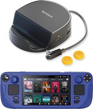 Syntech Blue Protective Case with Docking Station Compatible with Steam Deck