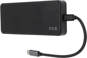 8 in 1 Docking Station, 4K HD Multimedia Interface, USB C Power Supply, USB3.0 Hub, Ethernet, 100W PD, for MacBook and Type C Laptops