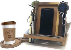 VAH White Color PVC Stand All Type of Mobile Docking Station, Works with All Mobile Models Watch,Key,Pen etcâ¦