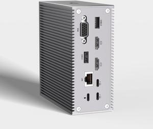 16 in 2 Docking Station, USB C Hub- Dual 4K HDMI, 6 USB, VGA, RJ45, SD/TF Card Reader - Triple Display for MacOS with Thunderbolt 3 (Not for M1)