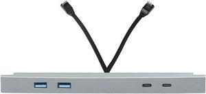 Docking Station, 27W Quick USB Fit for Y Shunt Intelligent Docking Station Car Adapter Powered Splitter Extension