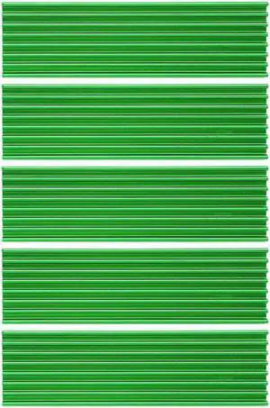 5PCS M.2 Heatsink SSD Aluminum alloy Dissipation Radiator Cooling Heat Sink Thermal Pads for M.2 NGFF 2280 PCI-E NVME SSD Green