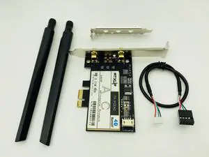 PCi Express 7260AC 2.4G / 5G Dual Band 7260HMW 867 Mbps Wireless PCI-E Wi-Fi Bluetooth 4.0 7260 WIFI CARD Desktop AC-7260 WLAN