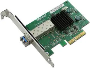 PCIe X4 Gigabit Fiber Card Single Mode 1310nm 10km LC Optical Transceiver Module