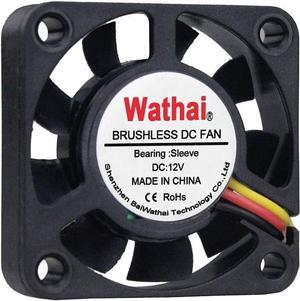 Wathai 40mm x 10mm DC Brushless Fan 12V 3Pin Cooling for 3D Printing, PC Computer Case, CPU Replacement, Graphics Card, Raspberry PI