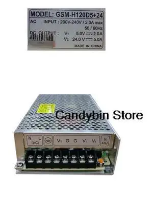 For switching power supply GSM-H120D5+24 output 5V2A 24V5A instead of GZM-H100D5+24 For switching power supply GSM-H120D5+24 output 5V2A 24V5A instead of GZM-H100D5+24