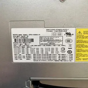 KHACHIMO Z840 1125W Power Supply DPS-1125AB-1 A DPS-1125AB-1A 719799-002 792340-001 719799-004 860477-001