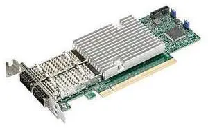 AOC-S100GC-I2C 100GbE Ethernet Controller Card Low Profile PCIe 4.0 X16 Dual-Port With QSFP28