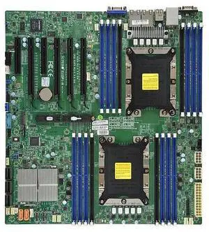 X11DPI-NT Motherboard E-ATX Dual Socket LGA-3647 (Socket P) Xeon Scalable Processors Including 2nd Generation Models X11DPI-NT Motherboard E-ATX Dual Socket LGA-3647 (Socket P) Xeon Scalable Processors Including 2nd Generation Models