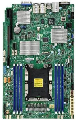 X11SPW-CTF-O Motherboard Proprietary WIO Single Socket LGA-3647 (Socket P) Xeon Scalable Processors Including 2nd Generation Models X11SPW-CTF-O Motherboard Proprietary WIO Single Socket LGA-3647 (Socket P) Xeon Scalable Processors Including 2nd Generation Models