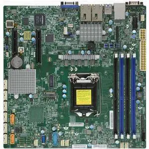 X11SSH-TF Motherboard Micro-ATX Single Socket LGA-1151 (Socket H4) Xeon E3-1200 V6/V5 - Celeron/Pentium And Core I3 Series 7th/6th Generation Processor X11SSH-TF Motherboard Micro-ATX Single Socket LGA-1151 (Socket H4) Xeon E3-1200 V6/V5 - Celeron/Pentium And Core I3 Series 7th/6th Generation Processor