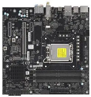 C9Z890-MW Motherboard MicroATX Single Socket LGA-1851 (Socket V1) Core Ultra 9/7/5 Processors