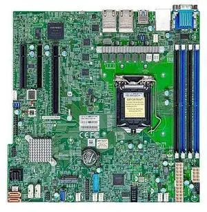 X12STH-LN4F Motherboard Micro-ATX Single Socket LGA-1200 (Socket H5) For Xeon E-2300 Processor