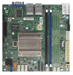 A2SDI-2C-HLN4F Motherboard mini-ATX with Atom Processor C3338 (1.5-2.2GHz, 2-Core) Single Socket FCBGA1310 supported