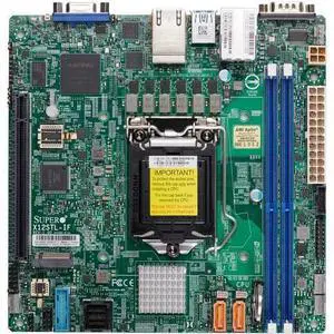X12STL-IF Motherboard Mini-ITX Single Socket LGA-1200 For Xeon E-2300 Processor