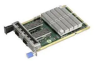 AOC-A25G-M2SM ConnectX-6 Lx 25GbE Network Adapter - Dual-Port SFP28 Connectors Advanced I/O Module (AIOM) OCP 3.0 Form Factor AOC-A25G-M2SM ConnectX-6 Lx 25GbE Network Adapter - Dual-Port SFP28 Connectors Advanced I/O Module (AIOM) OCP 3.0 Form Factor