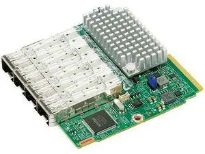 AOC-MTG-I4S 4-Port 10GbE SFP+ Ethernet Controller Card - Super I/O Module (SIOM) Form Factor