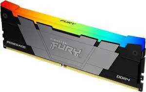 Kingston FURY Renegade RGB 32GB 3200MT/s DDR4 CL16 Desktop Memory Single Module | Intel XMP | AMD Ryzen | Infrared Syncing | KF432C16RB2A/32