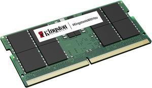 Kingston ValueRAM 32GB 5600MT/s DDR5 Non-ECC CL46 SODIMM (Kit of 2) 1Rx8 KVR56S46BS8K2-32 Laptop Memory