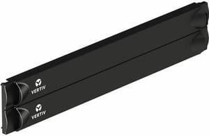 Liebert VRA2013 2u 19in Black Plastic Tool Lesspanl Airflow Blanking Panel Qty. 10