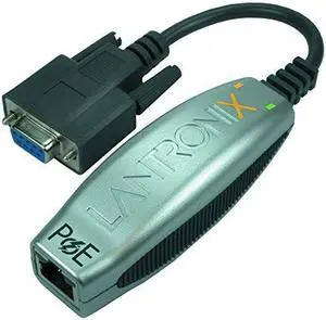 Lantronix XDT10P0-01-S Xdirect Compact 1-Port Secure Serial (Rs232) to IP Ethernet with Power Over Ethernet (PoE) - Device Server