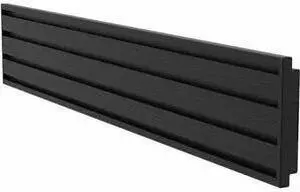 Atdec Mounting Rail for Display Screen, A/V Equipment, Post, Digital Signage Display - Black