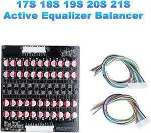 17S 18S 19S 20S 21S Active Equalizer Balancer Lifepo4 Lipo LTO Energy Equalization Capacitor BMS Board