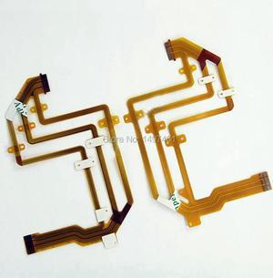 2PCS LCD hinge rotate shaft Flex Cable for DCR-SX33E SX33 SX34 SX43 SX44 SX53 SX63 Video camera