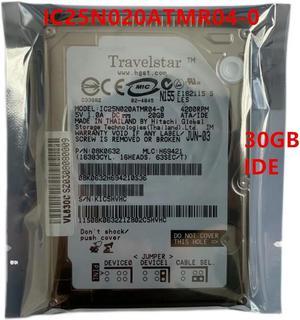 OwnShoe HDD For Hitachi 30GB  2.5" IDE 2MB 4200RPM 9.5MM For Internal Hard Disk For Notebook HDD For IC25N020ATMR04-0