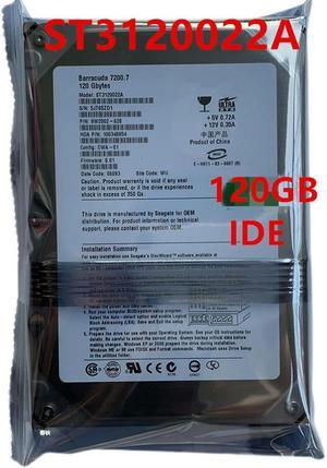 OwnShoe HDD For 120GB 3.5" IDE 2MB 7200RPM For Internal Hard Disk For Desktop HDD For ST3120022A