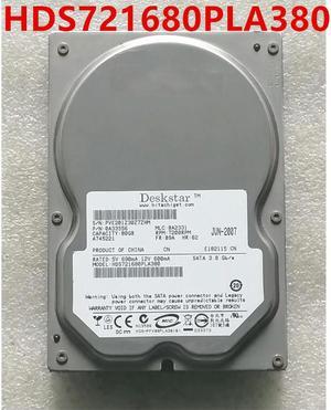 OwnShoe Almost HDD For Hitachi 80GB 3.5" SATA 8MB 7200RPM For Internal HDD For Desktop HDD For HDS721680PLA380