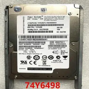 OwnShoe HDD For 300GB 2.5" SAS 6 Gb/S 32MB 15000RPM For Internal HDD For Server HDD For 74Y6498