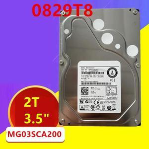 OwnShoe HDD For 2TB 3.5" SAS 6 Gb/S 64MB 7200RPM For Internal HDD For Server HDD For 0829T8 829T8 MG03SCA200