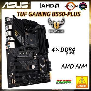 B550 Motherboard TUF GAMING B550-PLUS Supports Ryzen 5 5600G 5600/Ryzen 7 5700x3d 5800x3d 5700x 5800x 3800x/Ryzen 9 5900X