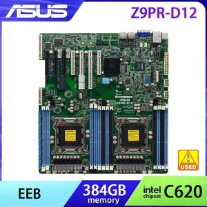 Socket 2011 Z9PR-D12 Chipset C602 12×DDR3 DIMM 384GB PCI-E X16 SATA III 2×RJ45 VGA 82574L Dual Gigabit LAN EEB