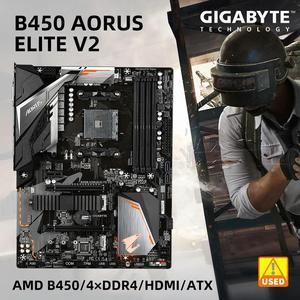 B450 Motherboard B450 ELITE V2 Supports Ryzen 7 1700 3700x Ryzen 5 2600 2600x 3500x 3600 5500 5600 5600G 4600G