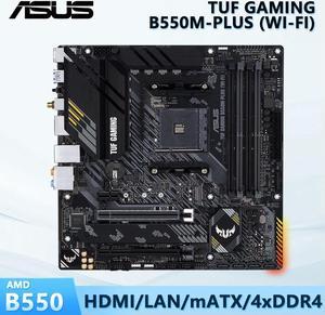 B550 Motherboard TUF GAMING B550M-PLUS (WI-FI) Supports Ryzen 5 5600G 5600/Ryzen 7 5700x3d 5800x3d 5700x 5800x/Ryzen 9 5900