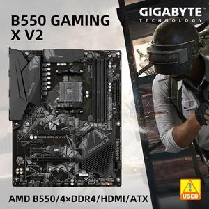 B550 Motherboard B550 GAMING X V2 Supports Ryzen 5 5600G 5600/Ryzen 7 5700x3d 5800x3d 5700x 5800x 3800x/Ryzen 9 5900