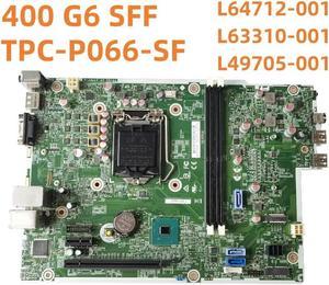 ForProDesk 400 G6 SFF TPC-P066-SF Motherboard L64712-001 L63310-001 L49705-001 DDR4 Mainboard 100%Work